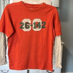 CRB Cotton Shirt Waffle Sleeve Boys Medium 10 12